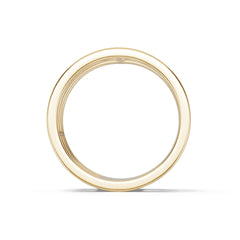 14K Gold Semi Mount Ring Setting Round Ro 6x6mm Syz Jewelry