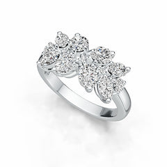 Sterling Silver Semi Mount Ring Setting Oval OV 5X4mm DHJ