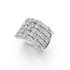 Sterling Silver Semi Mount Ring Setting Oval OV 4X3mm DHJ