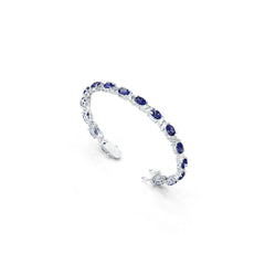 Sterling Silver Semi Mount Bracelet Setting Oval OV 8X6mm Syzjewelry