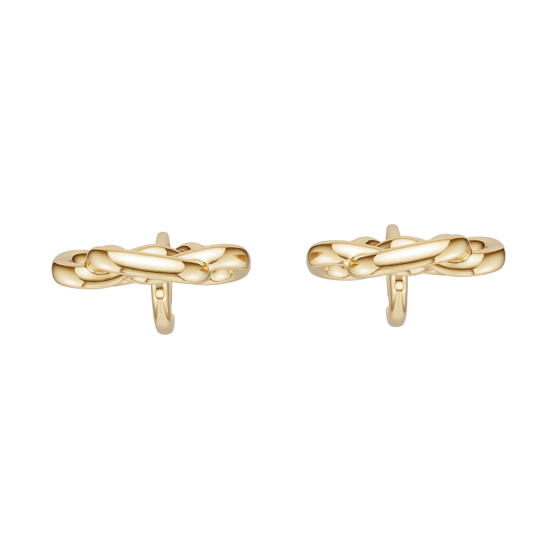 Sterling Silver Semi Mount Earrings Setting Round Ro 6x6mm DHJ