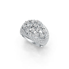 Sterling Silver Semi Mount Ring Setting Oval OV 4X3mm DHJ