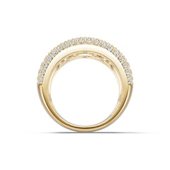 10K Gold Semi Mount Ring Setting Round Ro 6x6mm Syz Jewelry