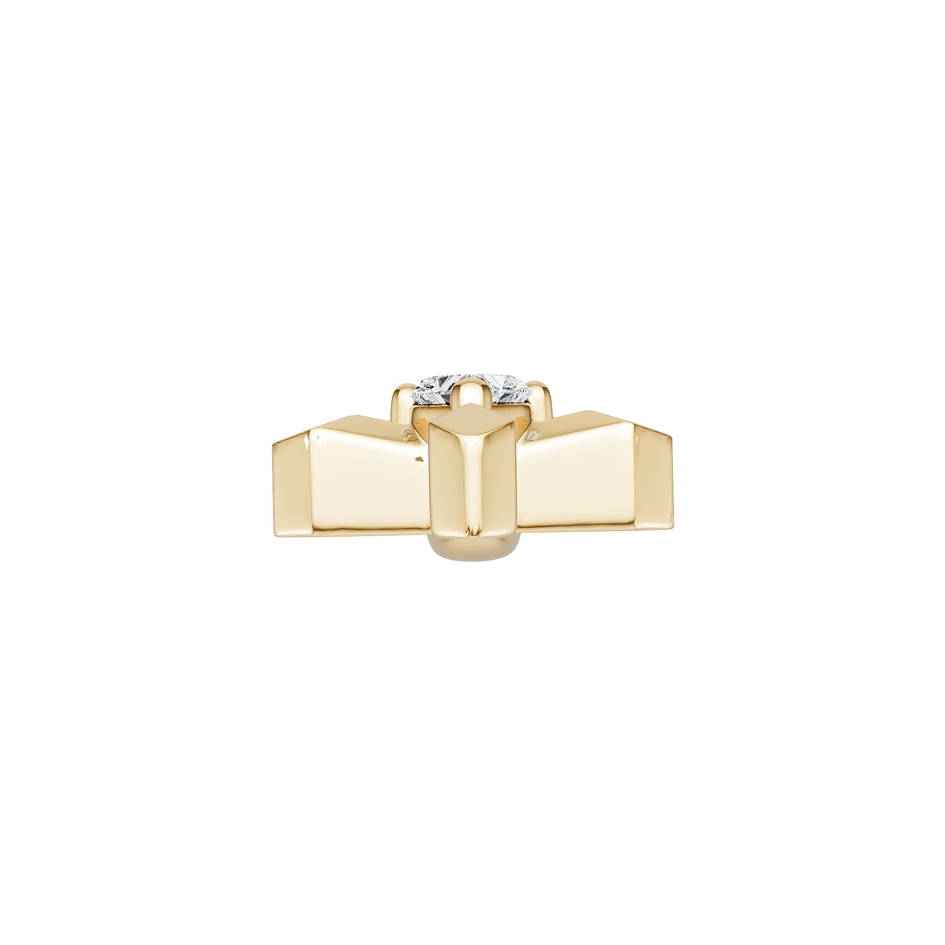 Platinum Semi Mount Pendant Setting Heart He 3x3mm Syz Jewelry