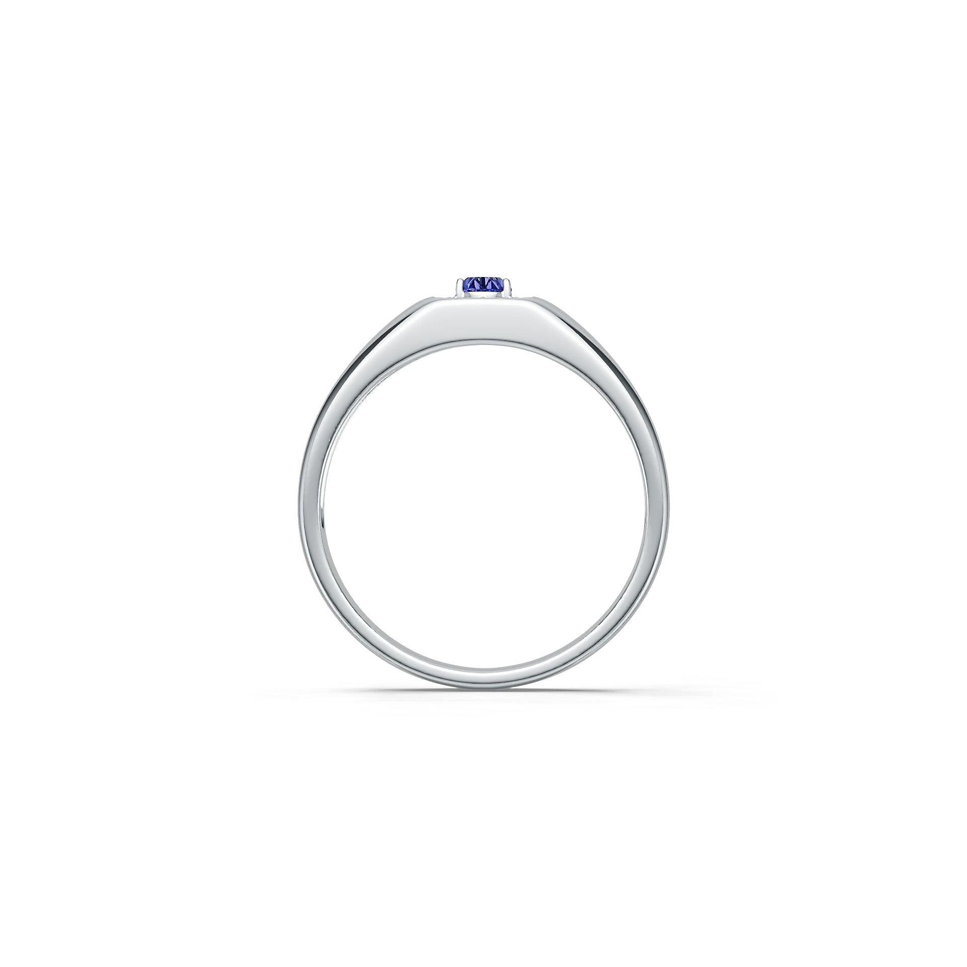 Men's Sterling Silver Semi Mount Ring Setting Oval OV 6x4mm Halo Syzjewelry