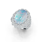 Sterling Silver Semi Mount Ring Setting Oval OV 18X13mm Syzjewelry