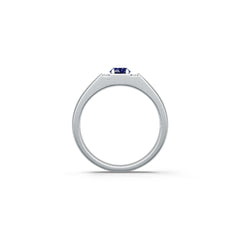 Men's Sterling Silver Semi Mount Ring Setting Oval OV 7x5mm Syzjewelry