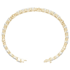 10K Gold Semi Mount Bracelet Setting Oval Ov 6x4mm Syz Jewelry