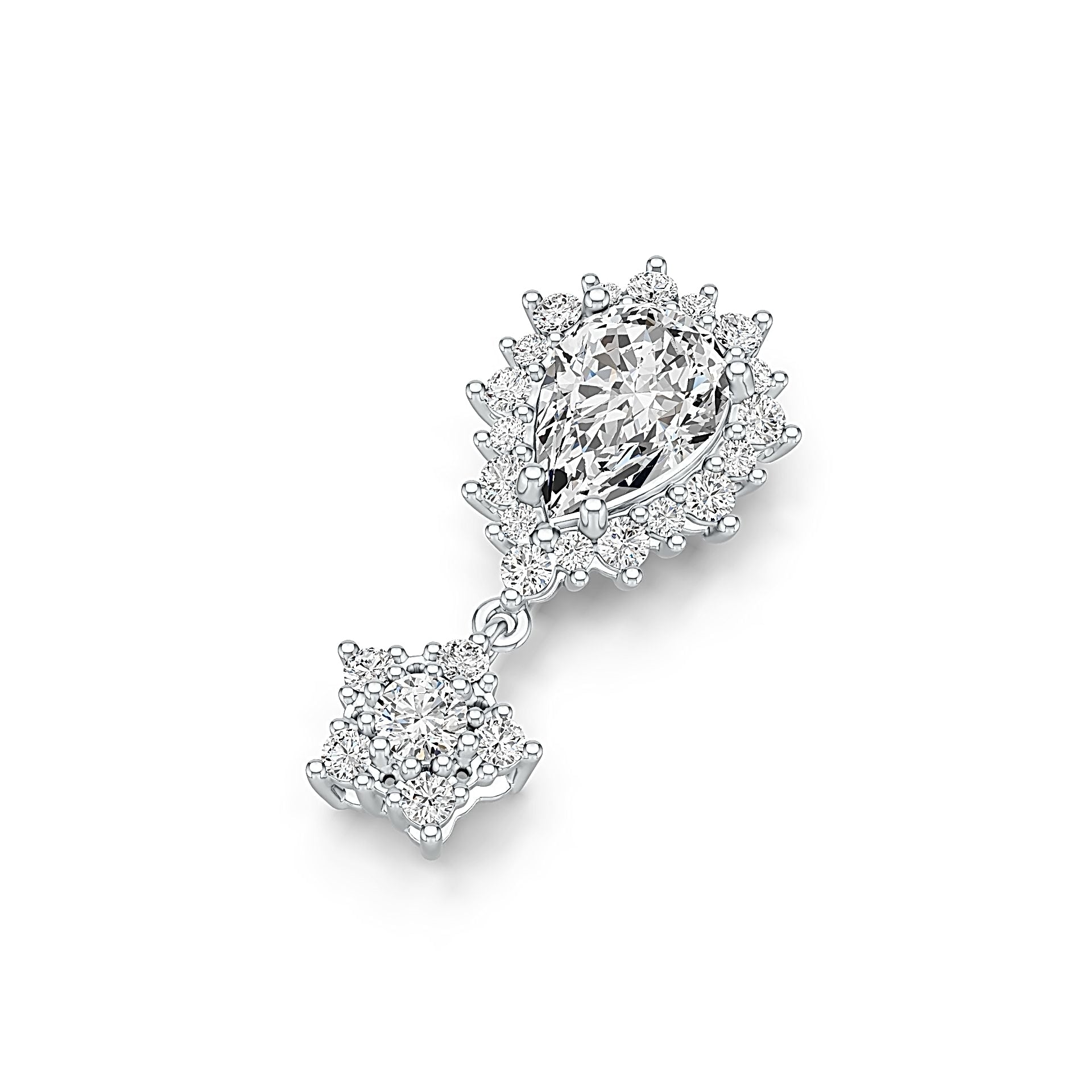 Sterling Silver Semi Mount Pendant Setting Syzjewelry