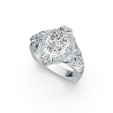 Sterling Silver Semi Mount Ring Setting Oval OV 8x6mm Syzjewelry