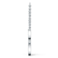 Sterling Silver Semi Mount Pendant Setting Round Rd DHJ