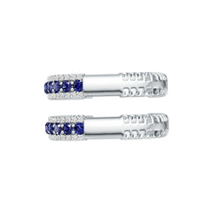 Sterling Silver Semi Mount Earrings Setting Round Ro Syz Jewelry