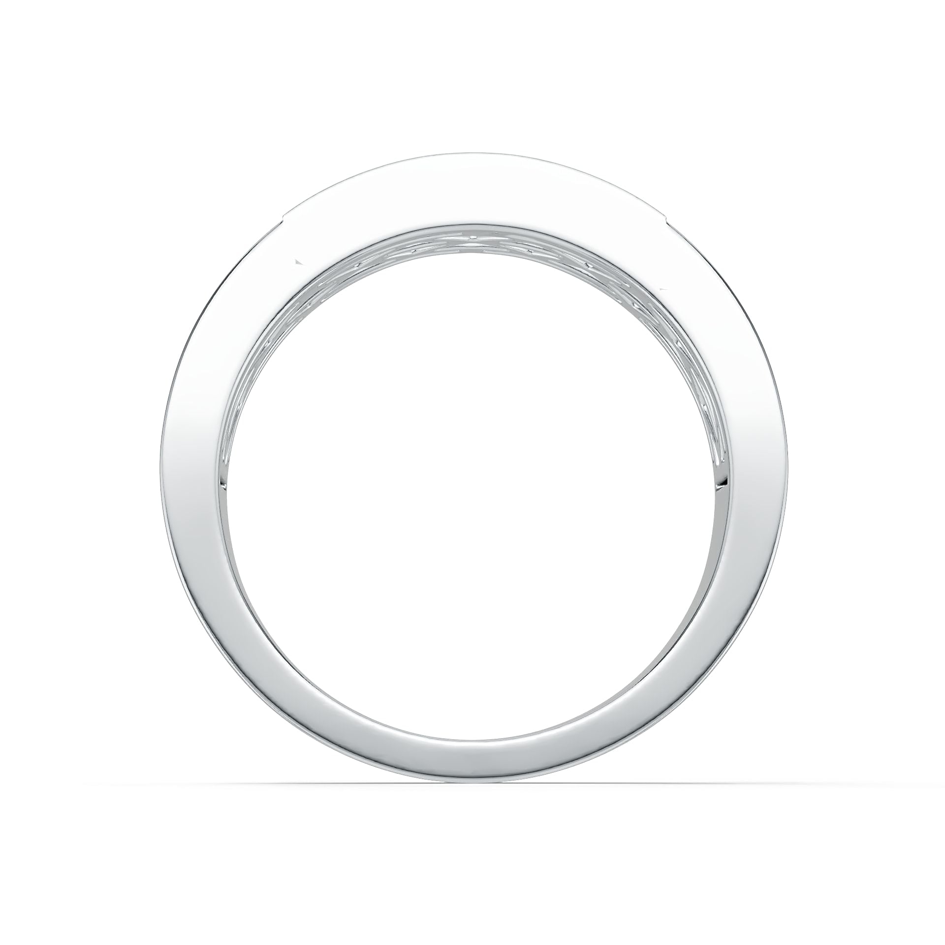 18K Gold Semi Mount Ring Setting Round Ro Syz Jewelry