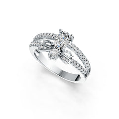 Sterling Silver Semi Mount Ring Setting Oval OV 7X5mm DHJ