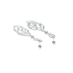 Sterling Silver Semi Mount Earrings Setting Round RD 3x3mm DHJ