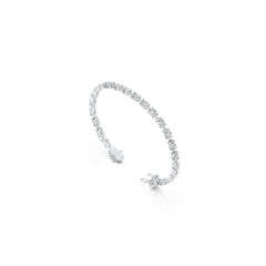Sterling Silver Semi Mount Bracelet Setting Oval OV 6X4mm DHJ