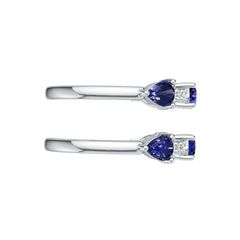 Platinum Semi Mount Earrings Setting Oval Ov 4x3mm Syz Jewelry