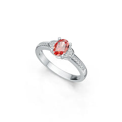 Sterling Silver Semi Mount Ring Setting Oval OV 7X5mm DHJ