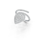 Sterling Silver Semi Mount Ring Setting Round RD 3x3mm DHJ