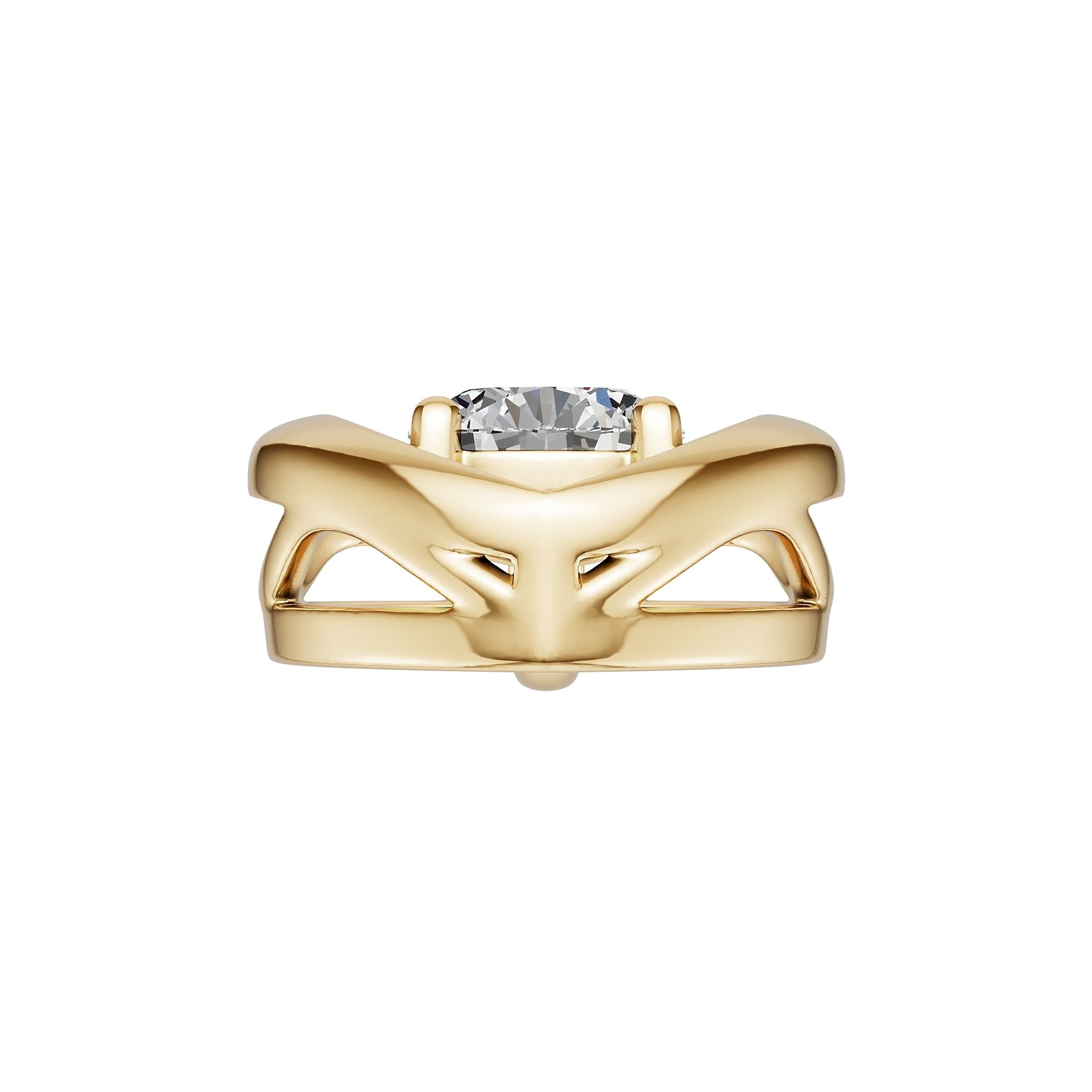 Sterling Silver Semi Mount Pendant Setting Round Ro 6x6mm Syz Jewelry