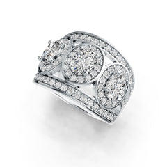 Sterling Silver Semi Mount Ring Setting Oval OV 7X5mm DHJ