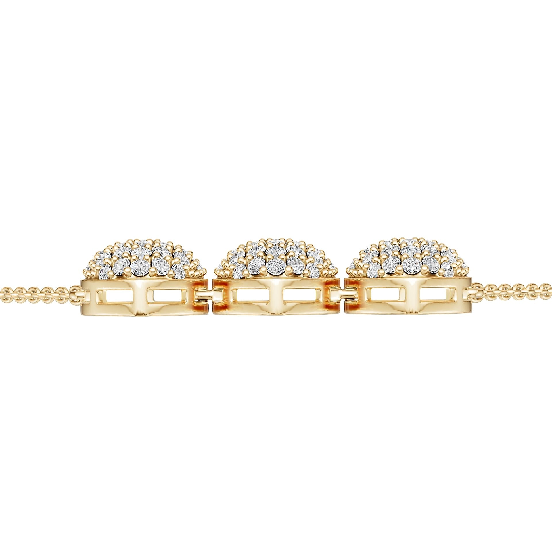 14K Gold Semi Mount Necklace Setting Round Ro 6x6mm Syz Jewelry