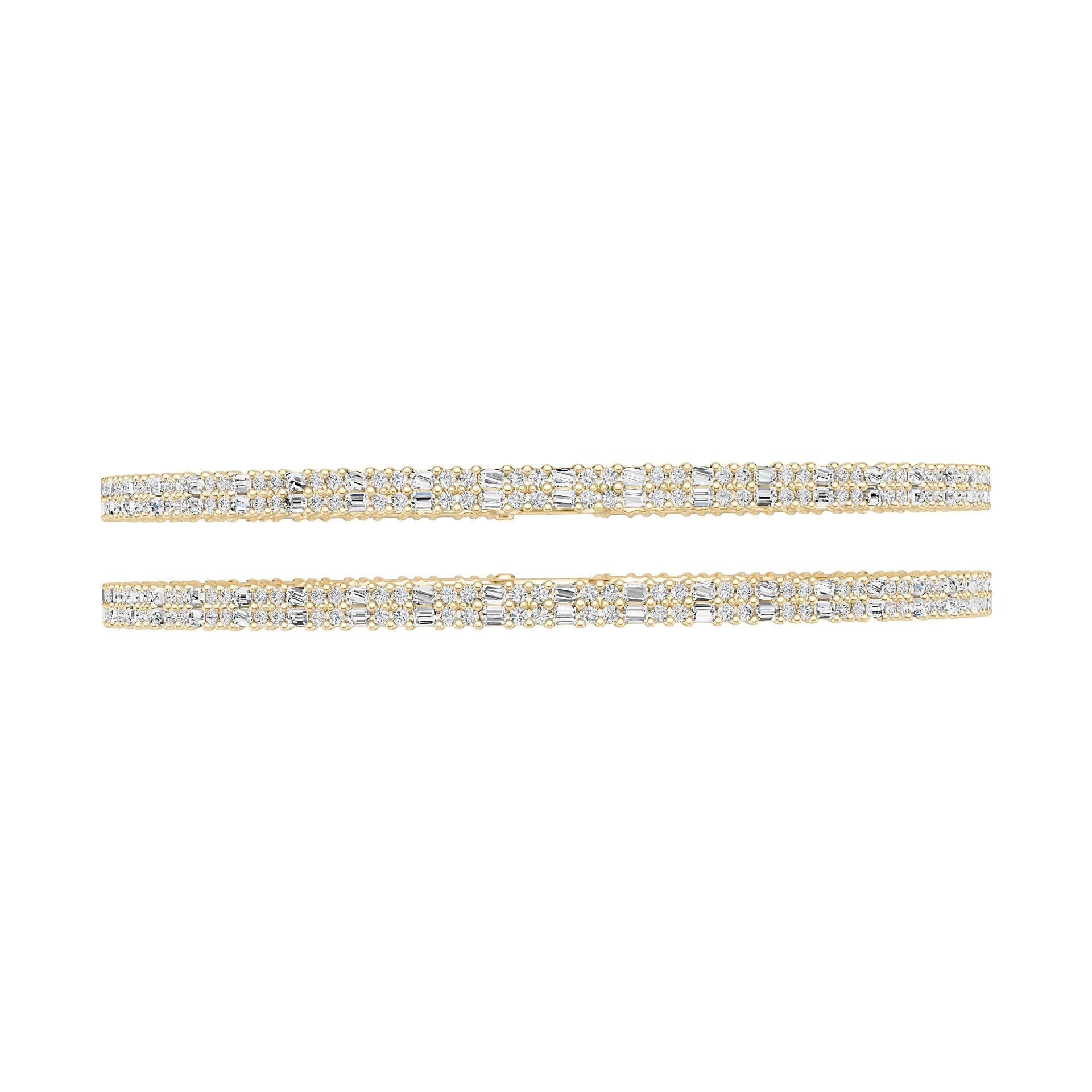14K Gold Semi Mount Earrings Setting Square Sq 2x1mm Diamond Accent Syz Jewelry