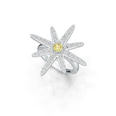 Sterling Silver Semi Mount Ring Setting Round RD 4x4mm DHJ