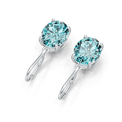 Sterling Silver Semi Mount Earrings Setting Oval OV 12X10mm DHJ