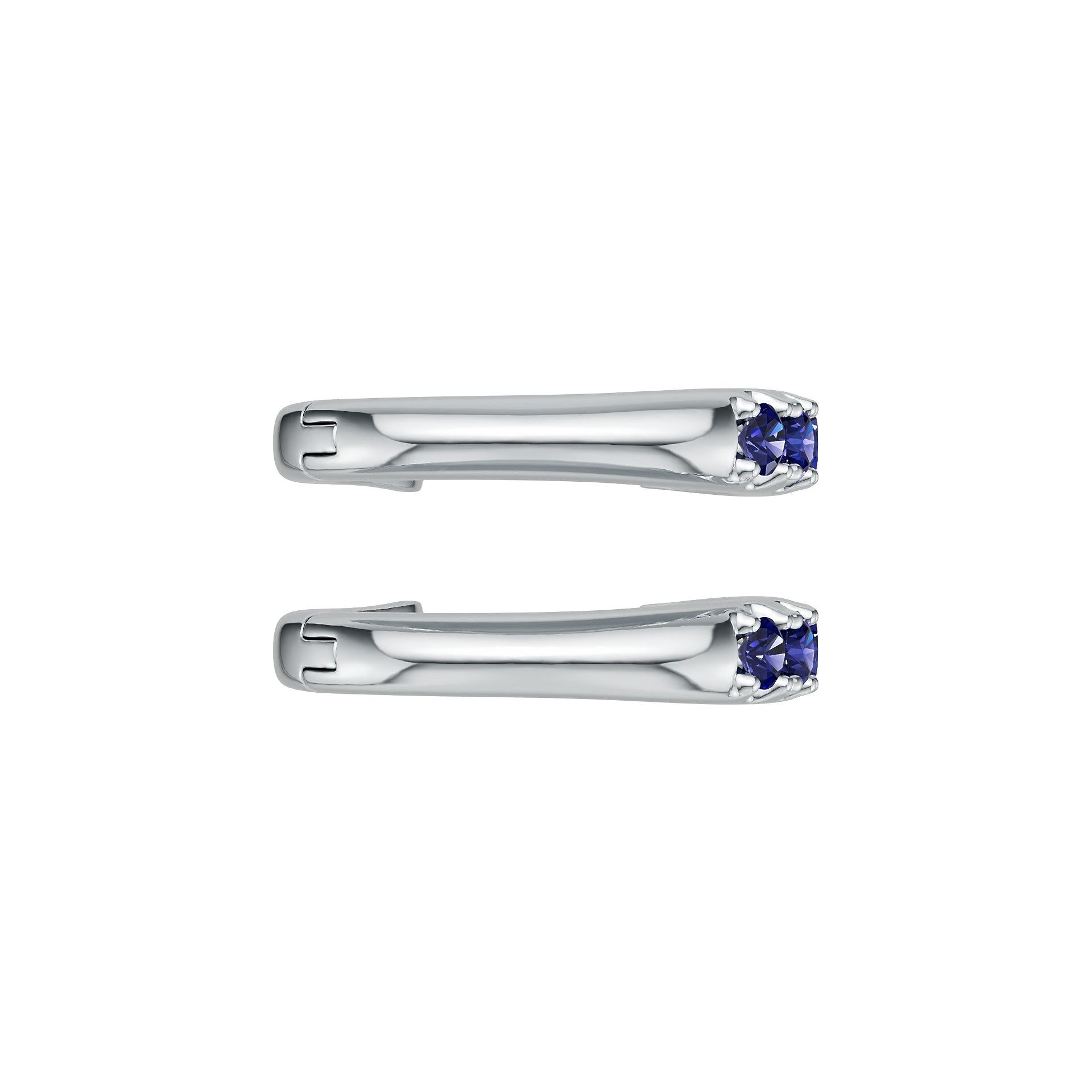 Platinum Semi Mount Earrings Setting Round Ro Syz Jewelry