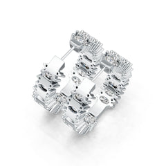 Sterling Silver Semi Mount Earrings Setting Oval OV 5X3mm DHJ