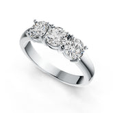 Sterling Silver Semi Mount Ring Setting Round RD 5.5mm DHJ