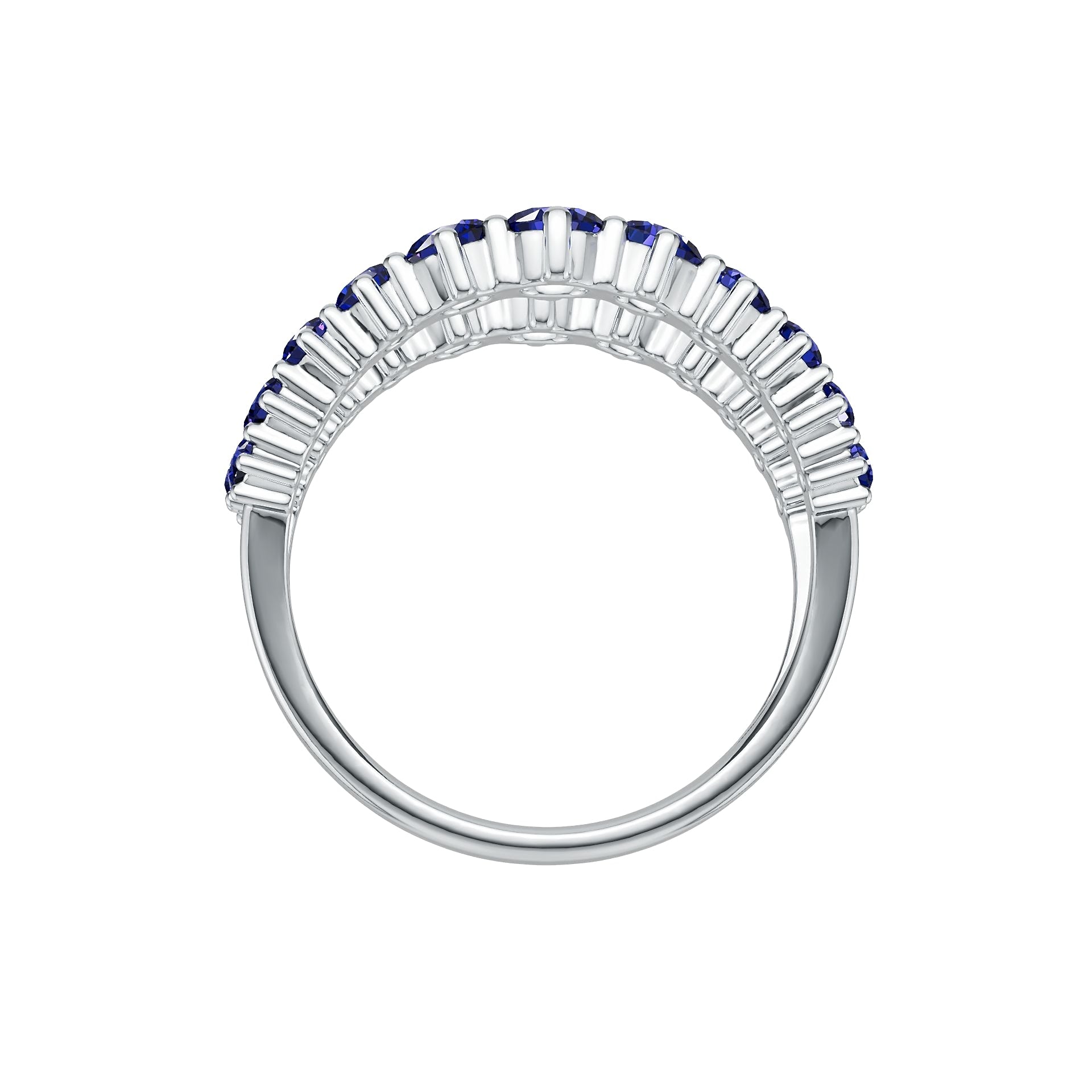 10K Gold Semi Mount Ring Setting Round Ro 3x3mm Syz Jewelry