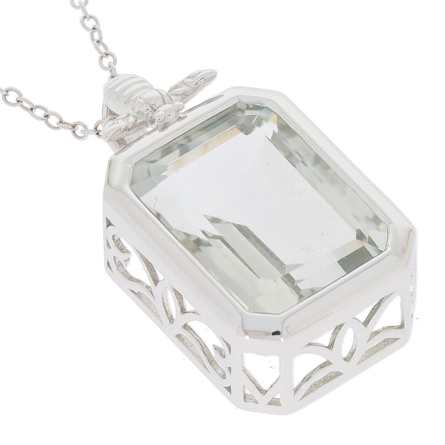 10K Gold Semi Mount Pendant Setting Emerald OCT 16X12mm P24116 Syzjewelry