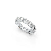 Sterling Silver Semi Mount Ring Setting Round RD 4x4mm 17 Stone Ring DHJ