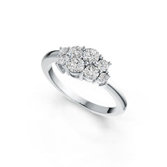 Sterling Silver Semi Mount Ring Setting Round RD 3.5mm RD 3.2mm RD 2.5mm RD 2.1mm DHJ
