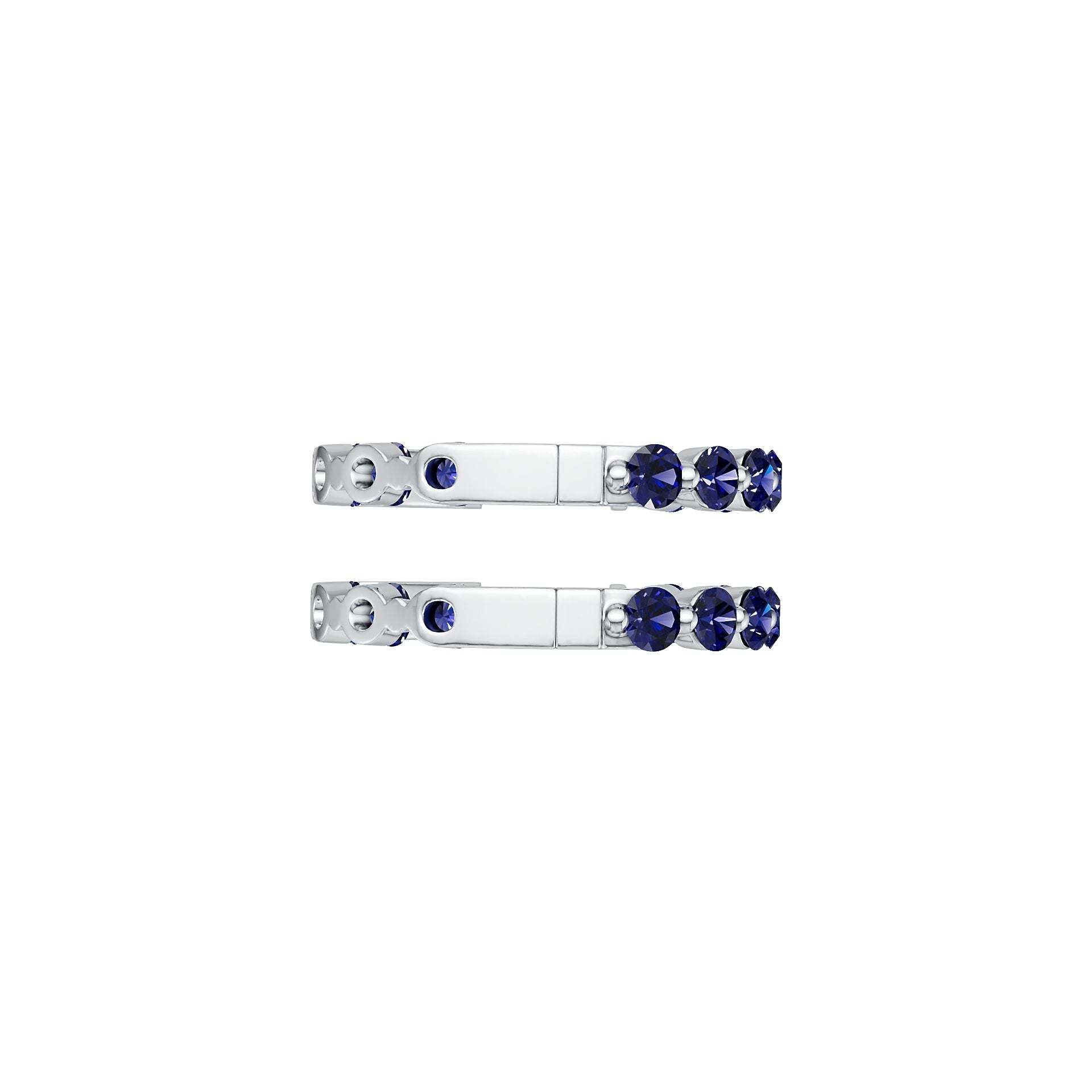 Sterling Silver Semi Mount Earrings Setting Round RD 3x3mm Syzjewelry