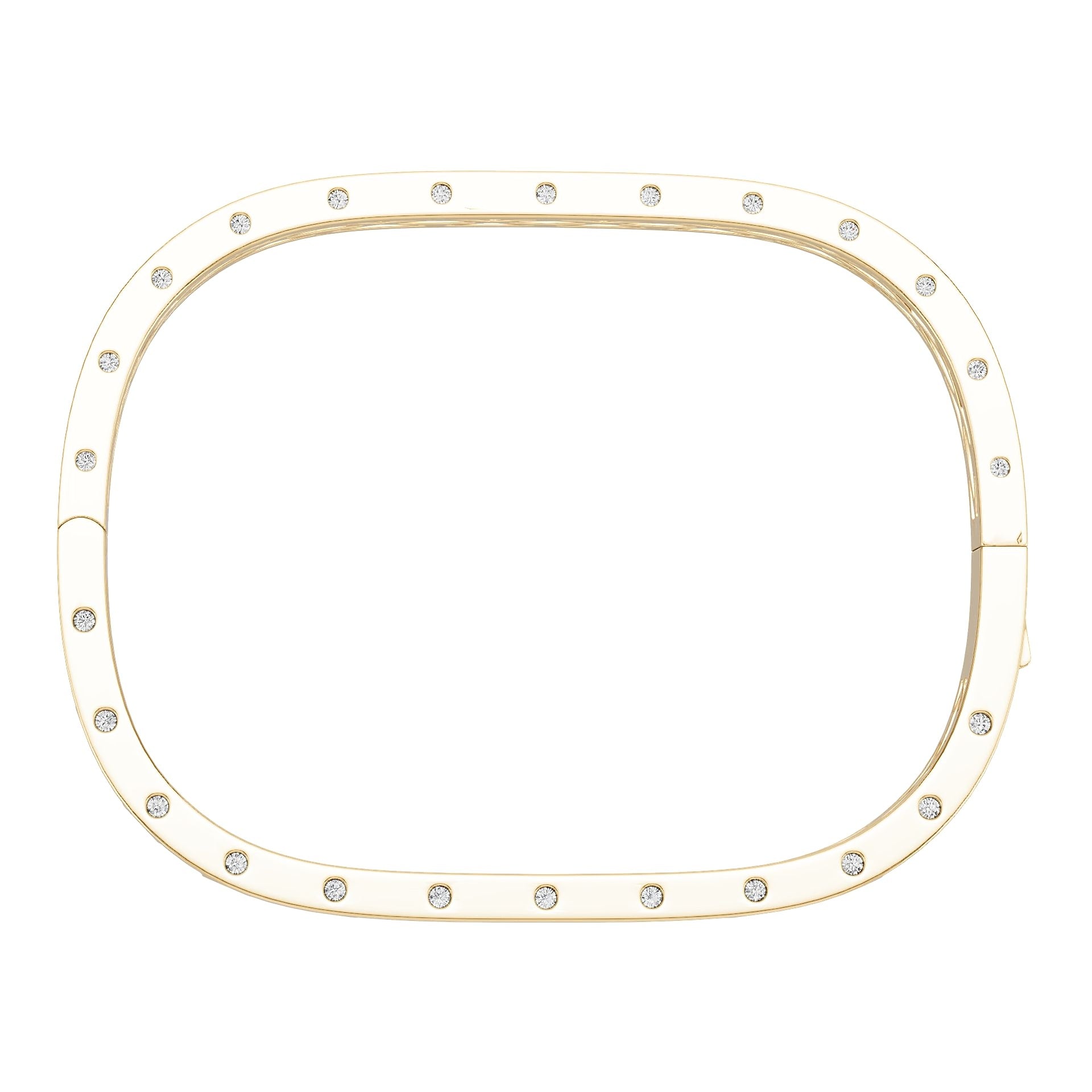 10K Gold Semi Mount Ring Setting Round Ro 6x6mm Moissanite Accent Syz Jewelry