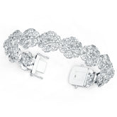 10K Gold Semi Mount Bracelet Setting Round Ro 6x6mm Syz Jewelry