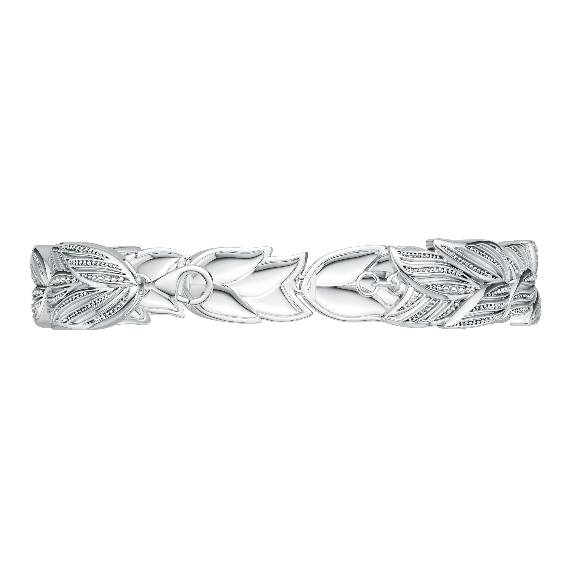 Sterling Silver Semi Mount Bracelet Setting Round Ro 4x4mm DHJ
