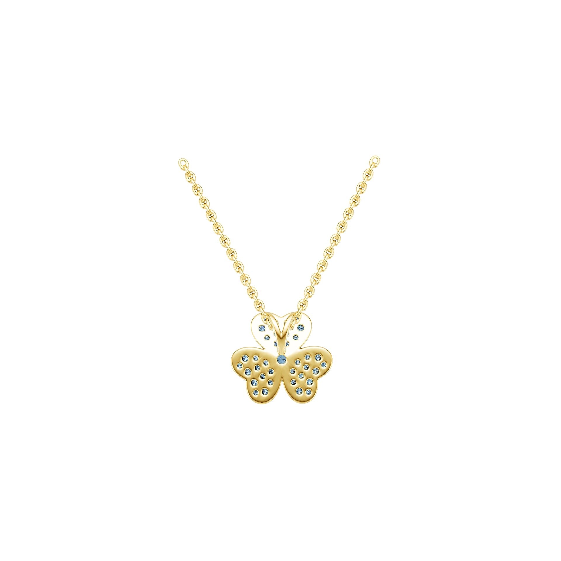 10K 14K Gold or 10K Gold Semi Mount Pendant Setting Round Rd Moissanite Accent Syzjewelry