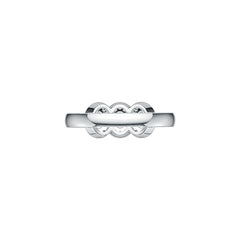 10K Gold Semi Mount Ring Setting Oval OV 4X3mm with White Topaz Moissanite Accent DHJ