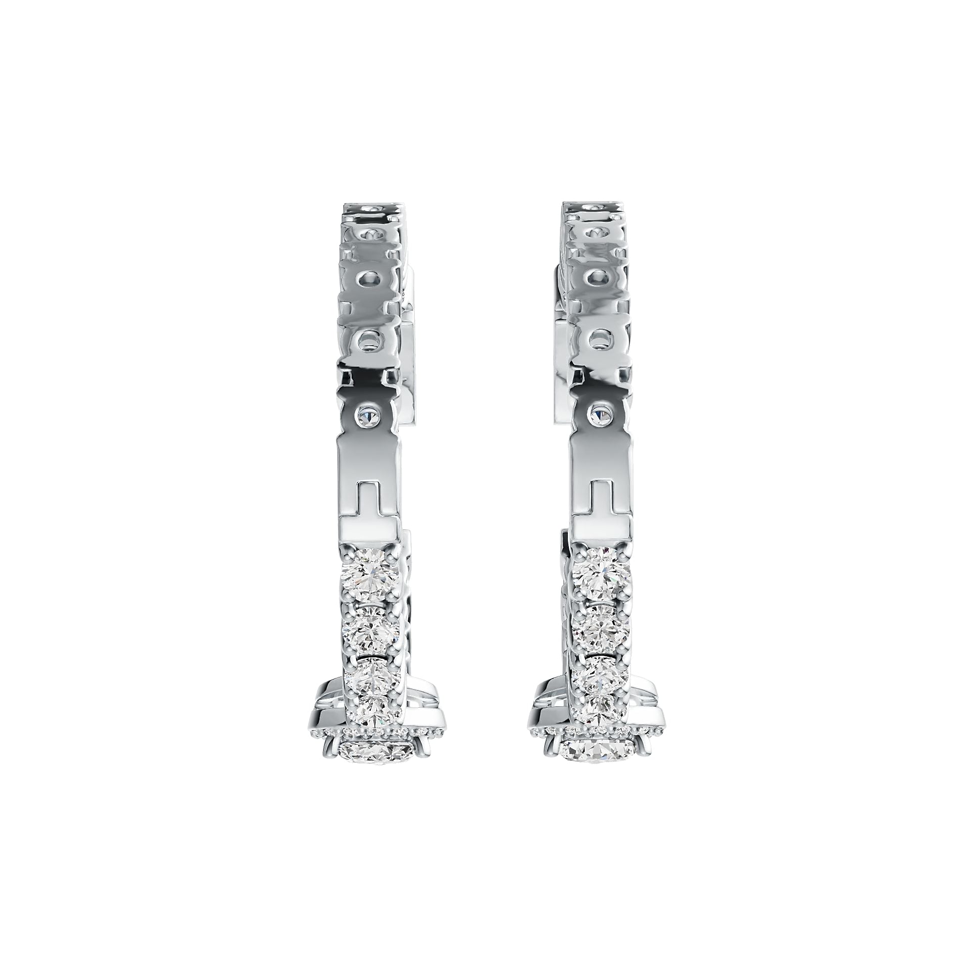 Sterling Silver Semi Mount Earrings Setting Pear PE 7X5mm DHJ