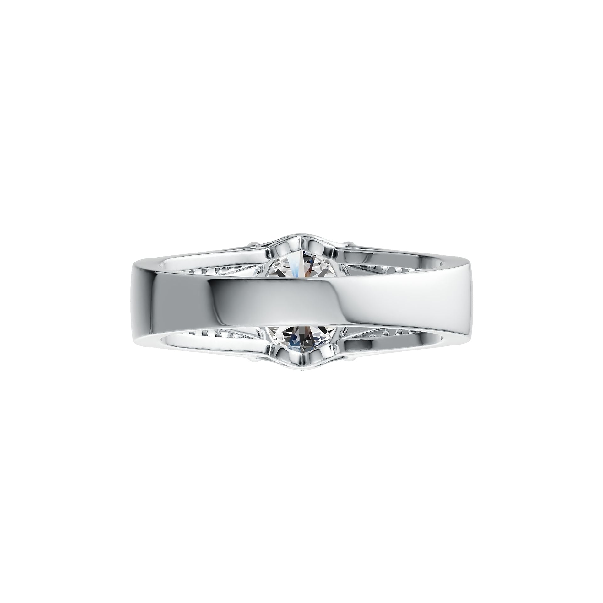 Sterling Silver Semi Mount Ring Setting Oval OV 9x7mm DHJ