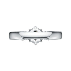 Sterling Silver Semi Mount Ring Setting Oval OV 8X6mm CU 4X4mm DHJ