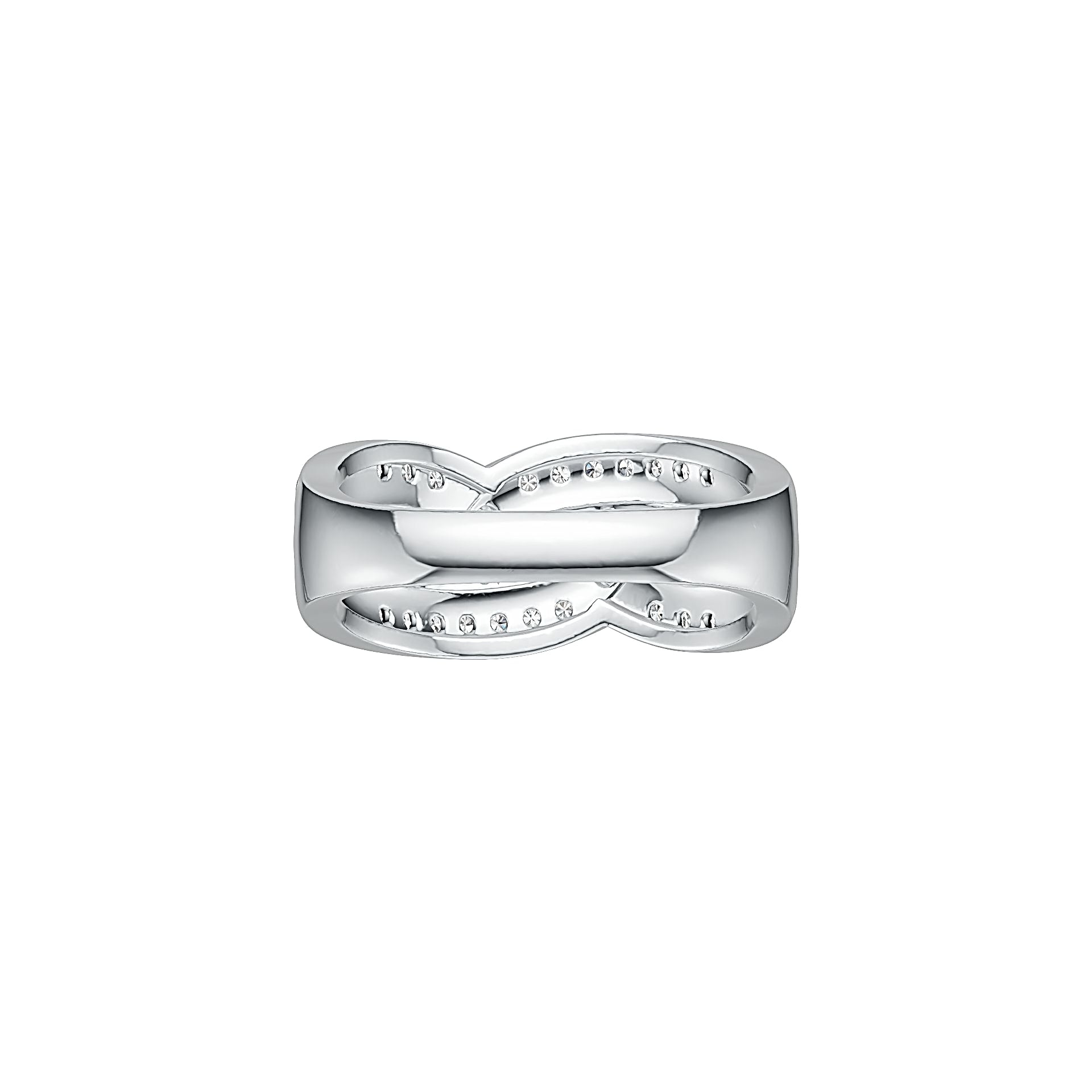 Sterling Silver Semi Mount Ring Setting Oval OV 5x3mm DHJ