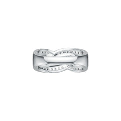 Sterling Silver Semi Mount Ring Setting Oval OV 5x3mm DHJ