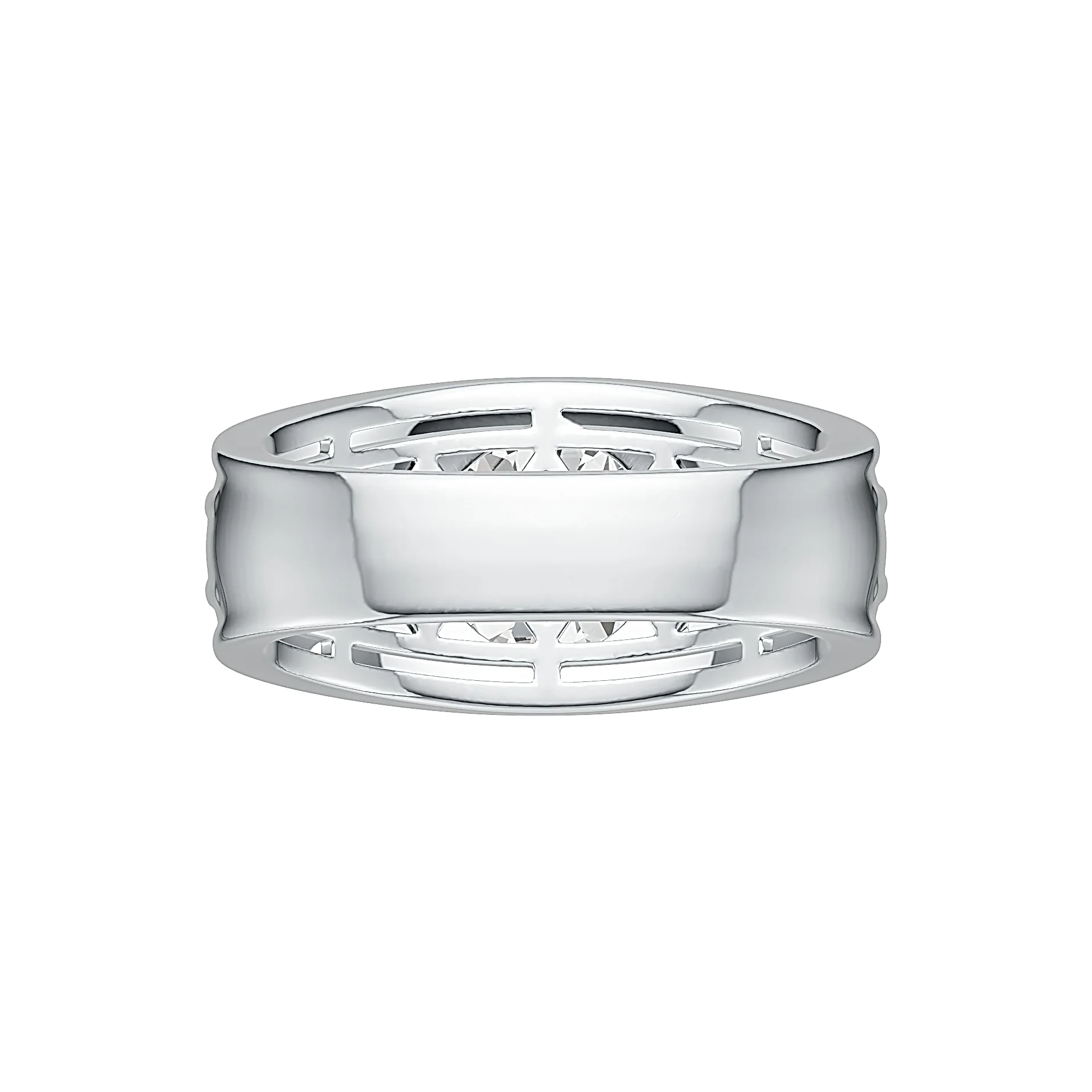 10K Gold Semi Mount Ring Setting Round RD 10.5x10.5mm with CVD Diamond Accent Syzjewelry