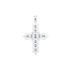 14K Gold Semi Mount Pendant Setting Oval OV 7X5mm Diamond Accent DHJ