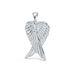 Platinum Semi Mount Pendant Setting Round Ro 6x6mm Syz Jewelry